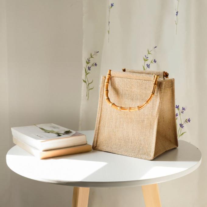 مقبضات كيس الخيزران استبدال U شكل كيس بلاستيكي مقبضات كيس اليد للعمل بنفسك 0