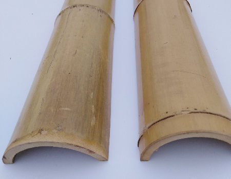 الطبيعة الخام قطب الخيزران مستقيم قطب شجرة الخيزران أكبر قطب الخيزران للزخرفة 0