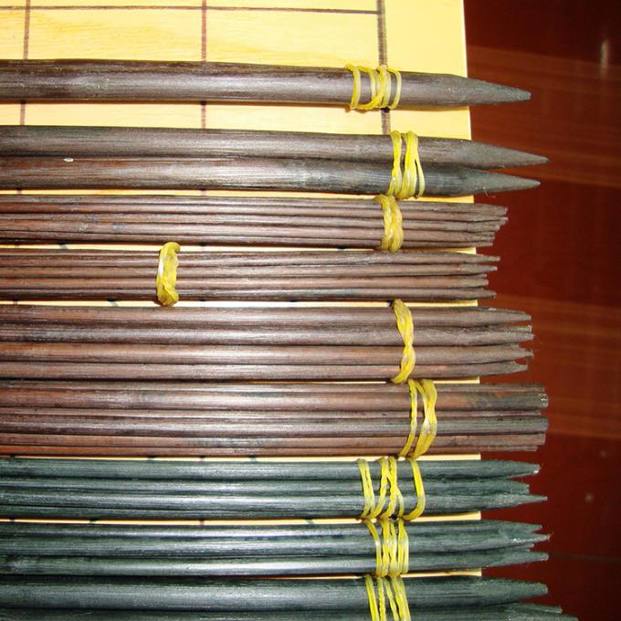 أزهار الخيزران الطبيعية لترتيب الحديقة الصبغ أزهار الخيزران 3