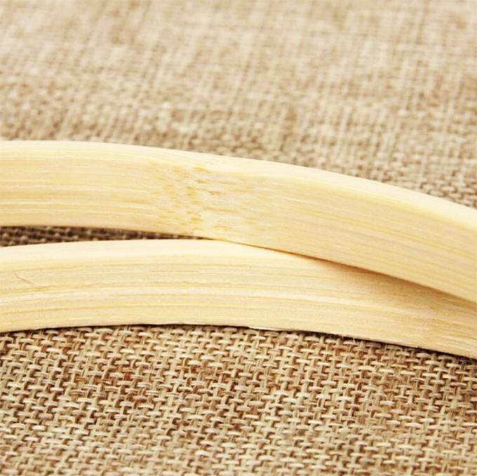 طوق حرفة الخيزران المستدام، إطار تطريز قابل لإعادة الاستخدام لفن DIY 2