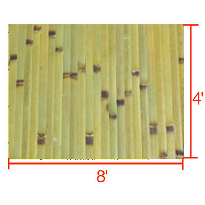 ورق جدران من الخيزران العضوي الأنيق والمتين للديكور العصري