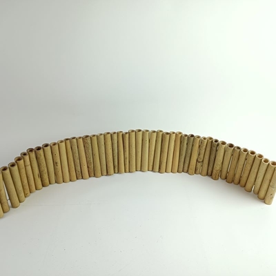 20x100 سنتيمتر سياج حدودي من قصب الخيزران لتزيين شرفة الحديقة الصغيرة