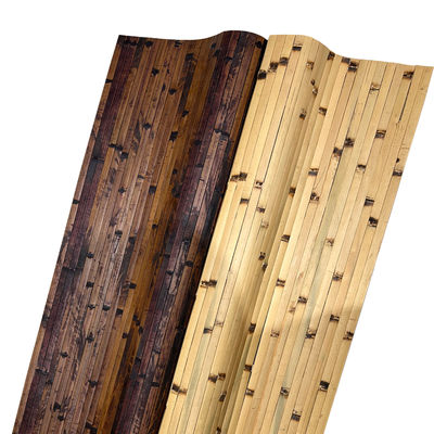 غطاء الحائط من الخيزران على الطراز الروحي ديكور المكتب المنزل ورق الحائط من الخيزران