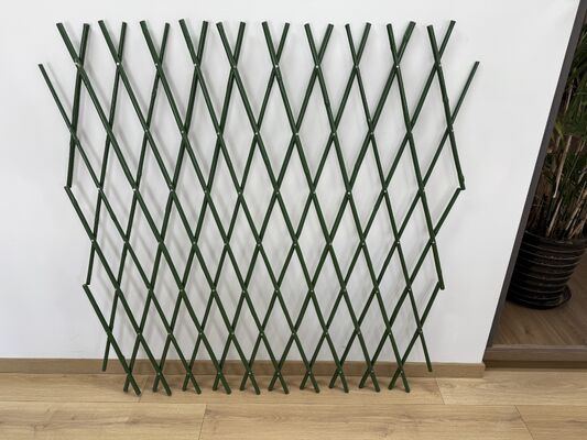 Eco-Friendly Bamboo Expandable Fence Roll with Powder Coated Frame and Customized Size for Outdoor Privacy