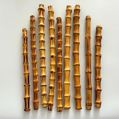 مصنوعة يدويًا أصل الخيزران الطبيعي الحرفي المواد الخام لديكور الحديقة والديكور المنزلي