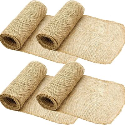 Natural Jute Burlap Tree Wrap Roll for Winter Tree Protection Garden Plant Trunk Cover